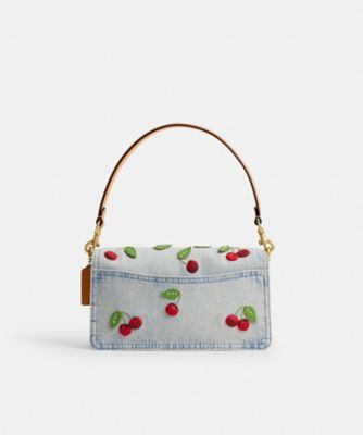 タビー ショルダー バッグ 26・チェリー エンブロイダリー | COACH